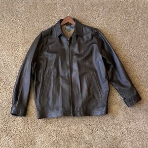 Leather jacket